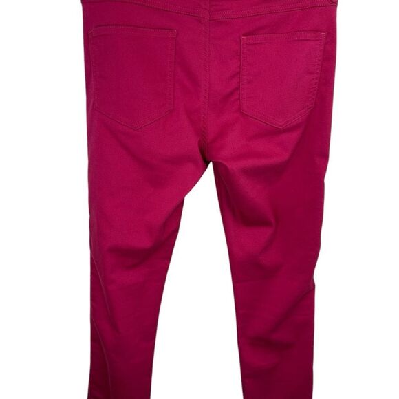 Escada Munich Gold Tag Womens Magenta Hot Pink Jeans Size 38 US 8-10 - Picture 6 of 15
